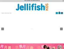 Tablet Screenshot of jellifishkids.com